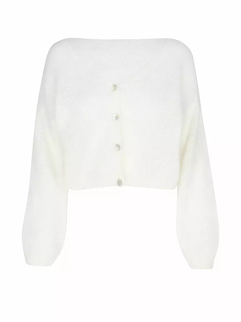 AMERICAN DREAMS | Cardigan Coupe Courte CORNELIA | creme