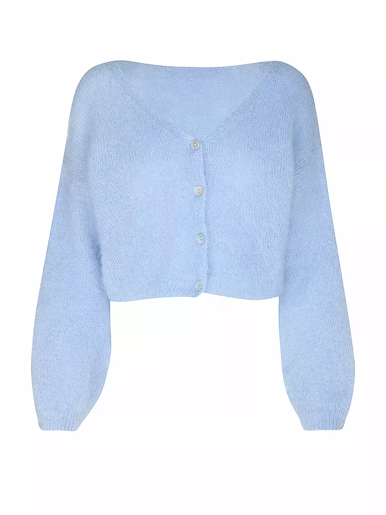 AMERICAN DREAMS | Cardigan Coupe Courte CORNELIA | hellblau