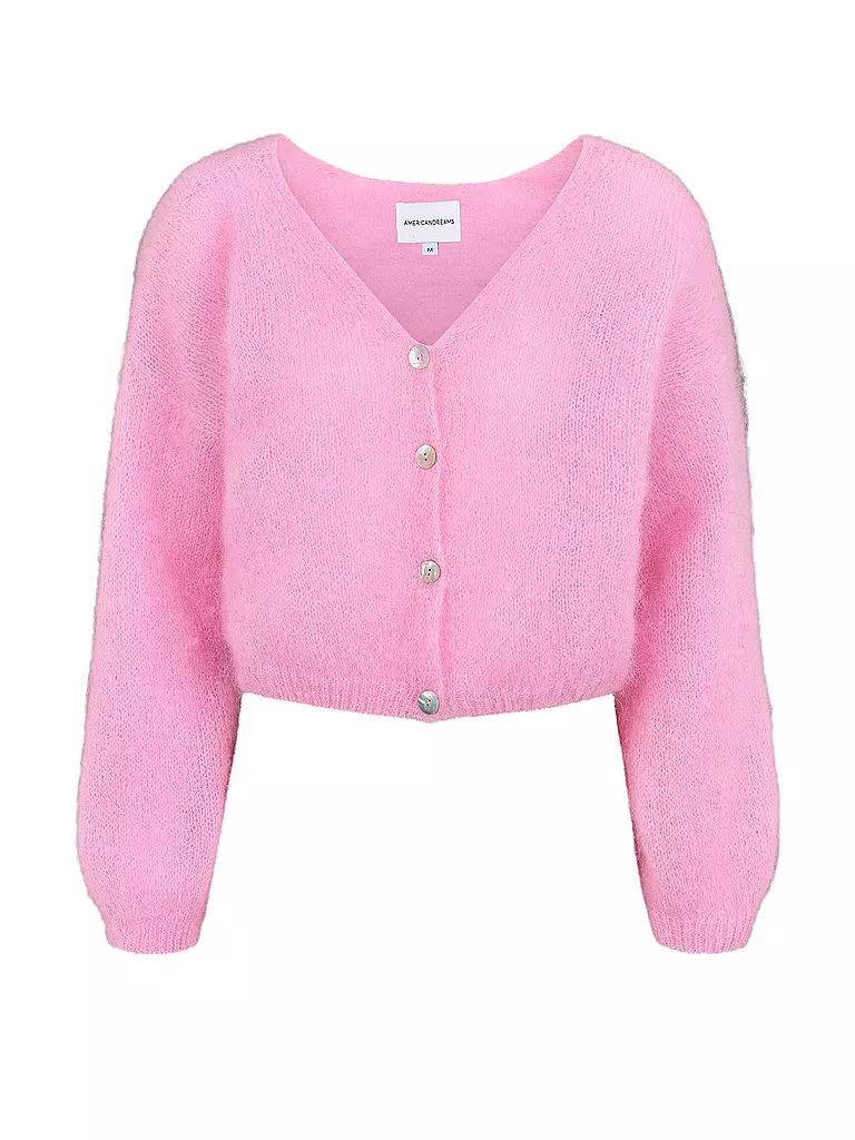 AMERICAN DREAMS | Cardigan Coupe Courte CORNELIA | rosa