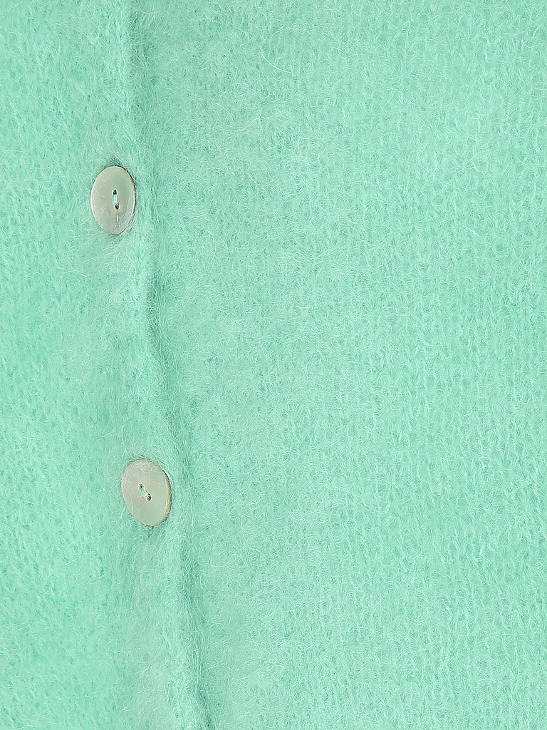 AMERICAN DREAMS | Cardigan Coupe Courte CORNELIA | hellgrün