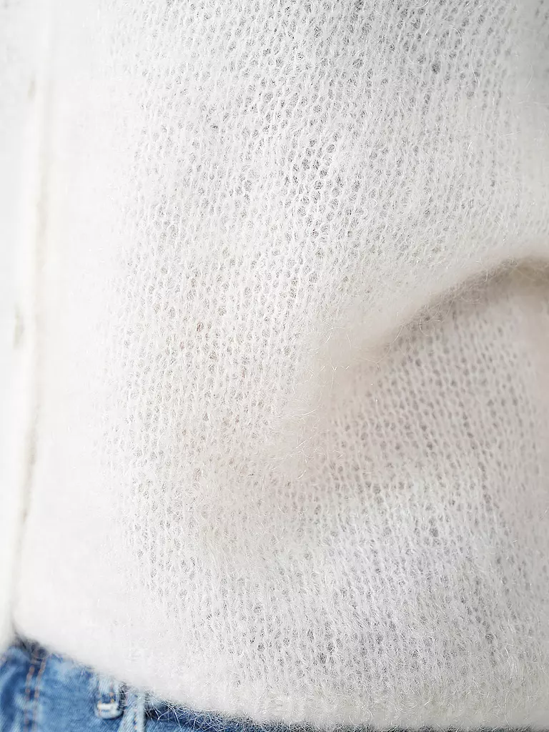 AMERICAN DREAMS | Cardigan Coupe Courte CORNELIA | creme