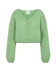 AMERICAN DREAMS | Cardigan Coupe Courte CORNELIA | Vert