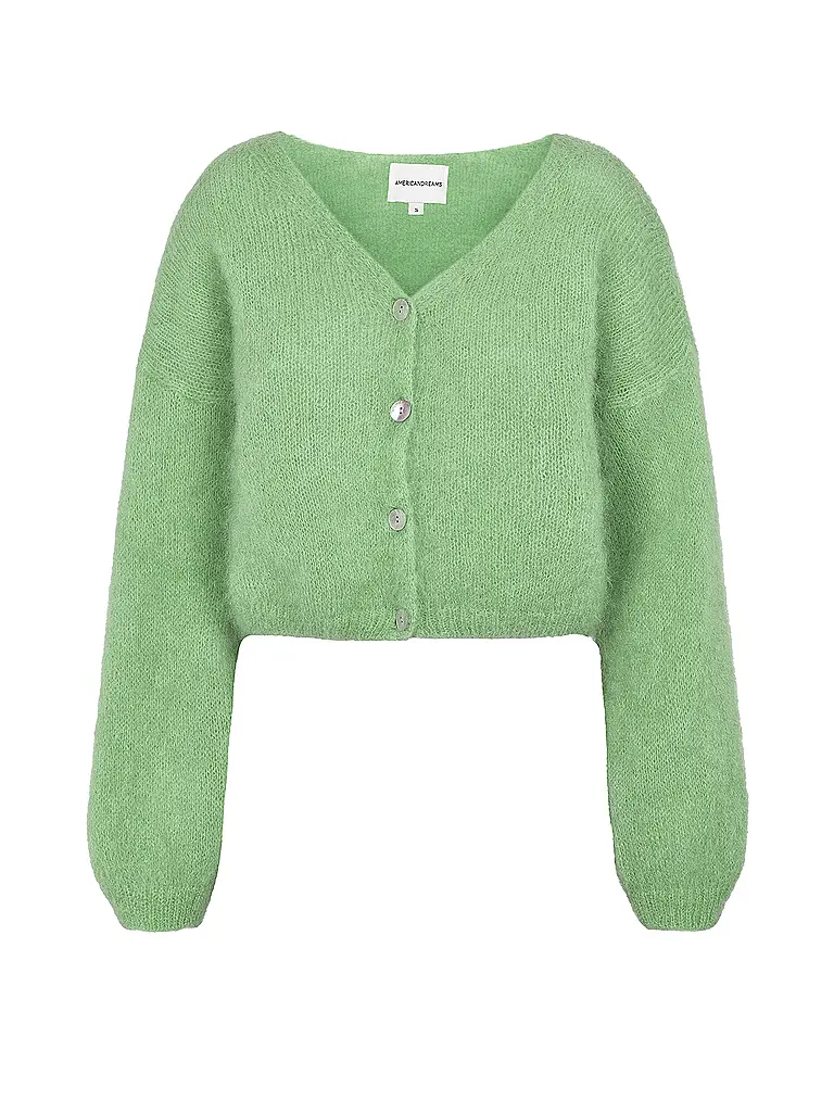 AMERICAN DREAMS | Cardigan court CORNELIA | grün