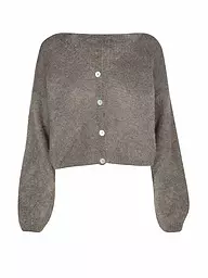 AMERICAN DREAMS | Cardigan Coupe Courte CORNELIA | Marron