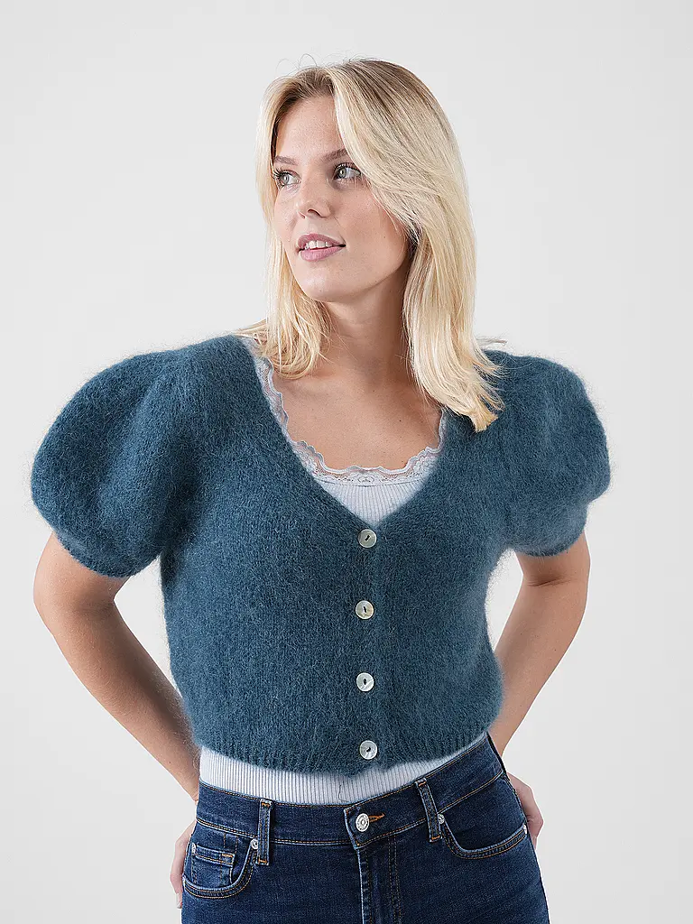 AMERICAN DREAMS | Cardigan HARPER | petrol