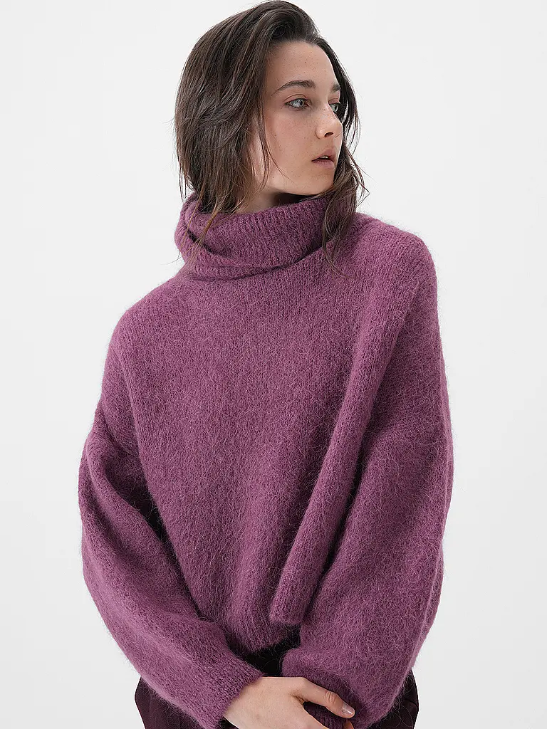 AMERICAN DREAMS | Rollkragenpullover ANDREA | dunkelrot