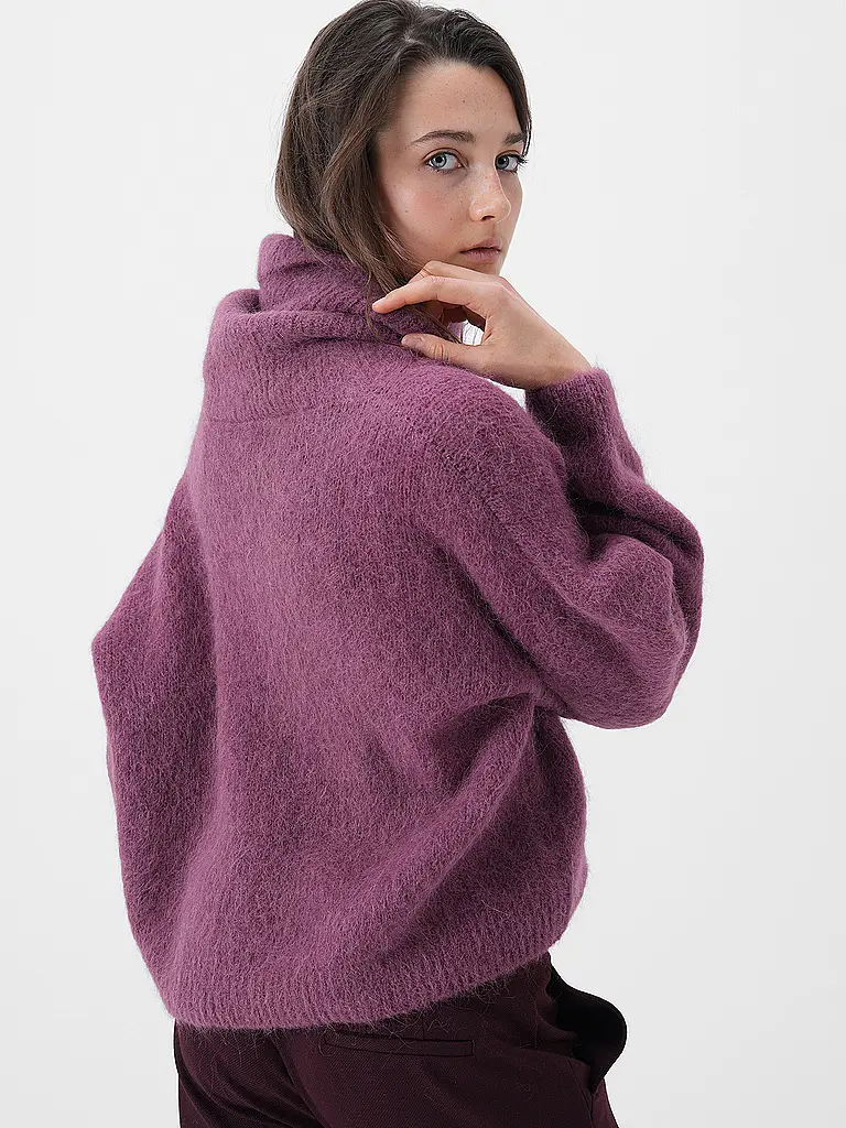 AMERICAN DREAMS | Rollkragenpullover ANDREA | dunkelrot