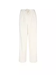 AMERICAN VINTAGE | Pantalon en velours côtelé coupe jogging PADOW | Beige