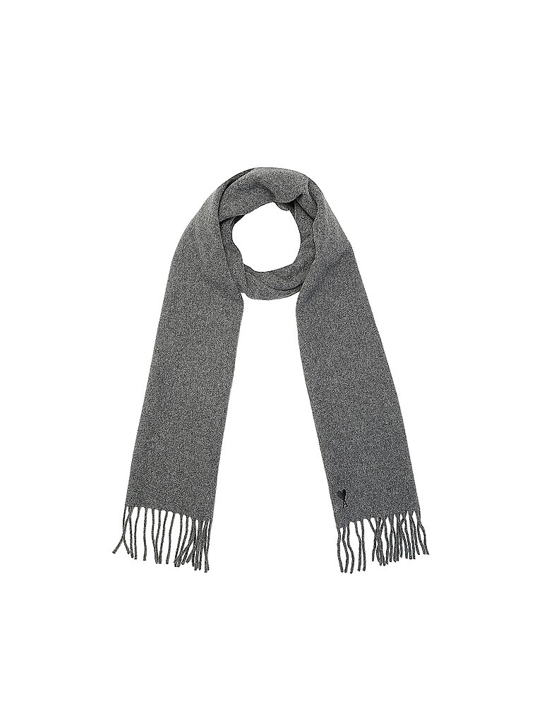 Ami Paris Écharpe gris clair