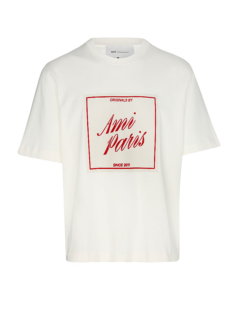 Ami Paris T-Shirt crème M