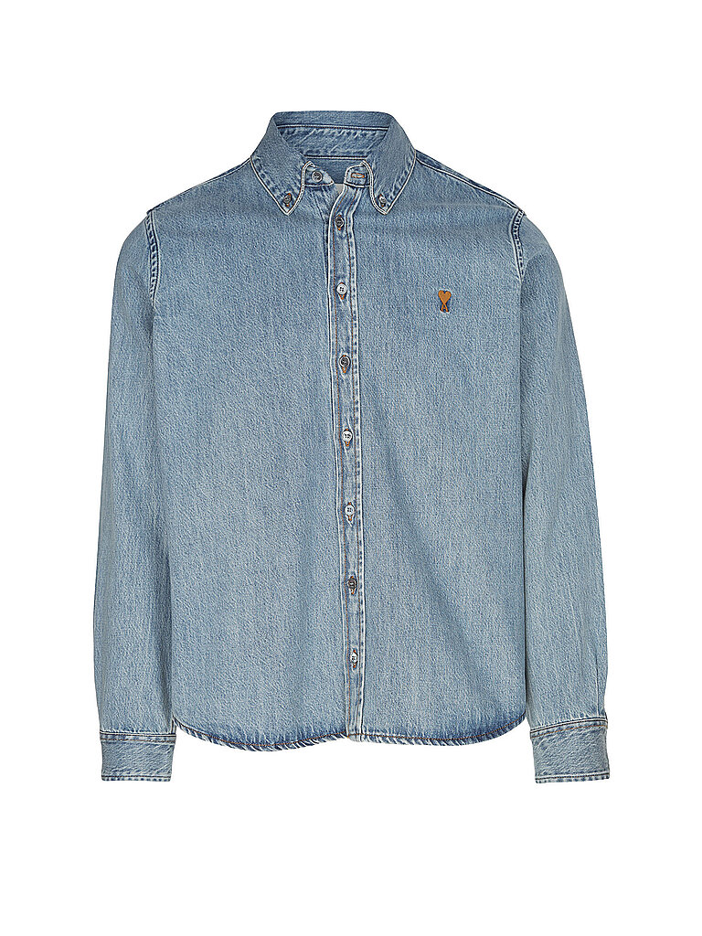 Chemise en jean bleu XXL