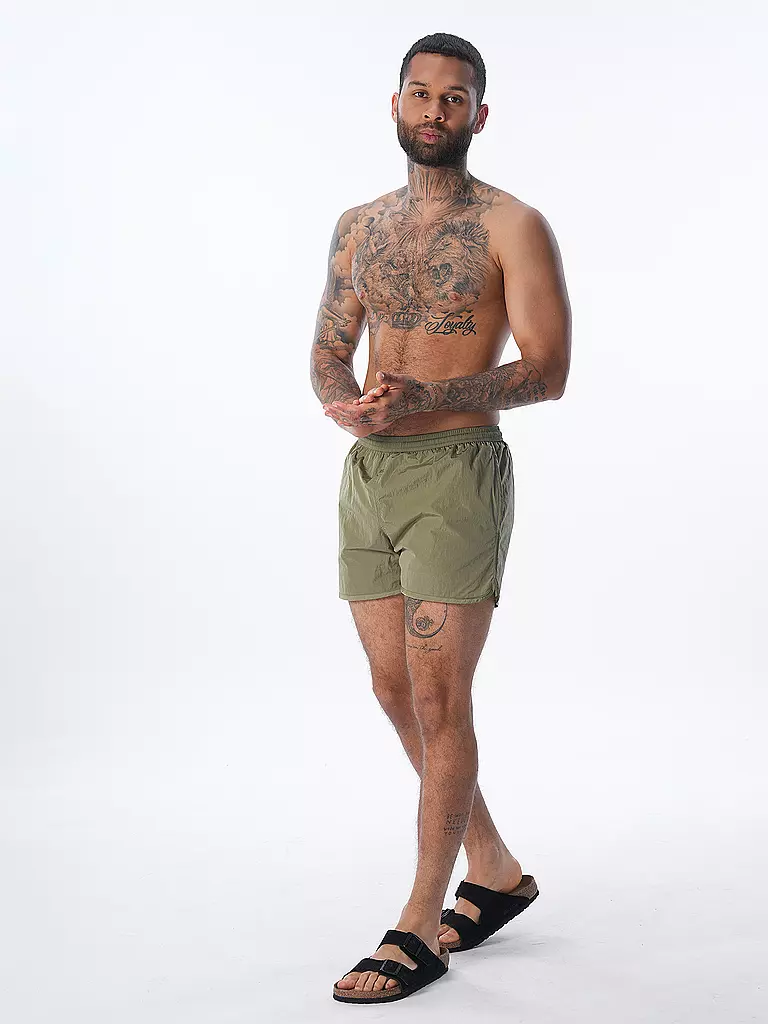 AMI PARIS | Badeshorts | Olive
