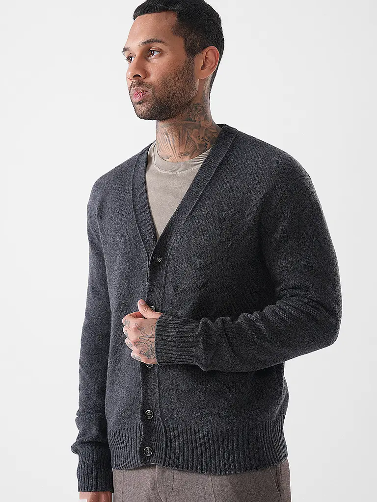 AMI PARIS | Cardigan en cachemire | 