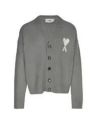 AMI PARIS | Cardigan | Gris clair