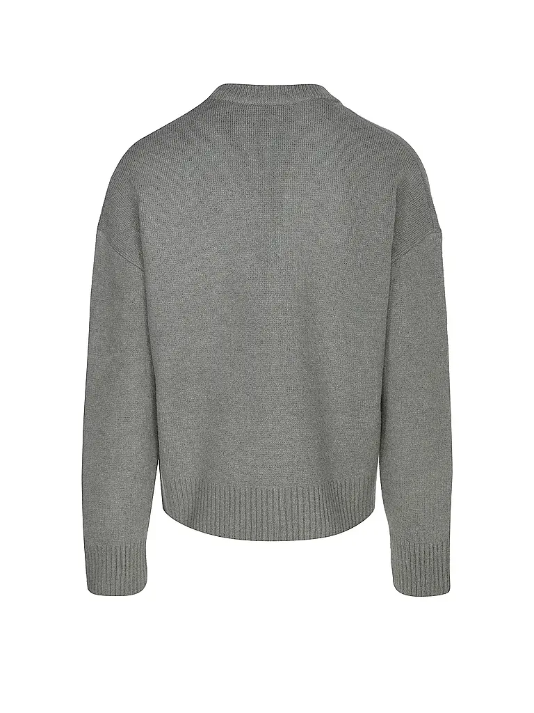 AMI PARIS | Cardigan | Gris clair