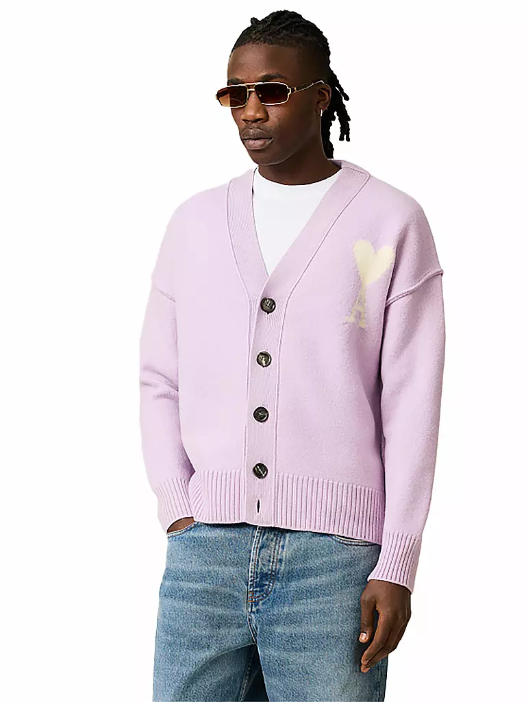AMI PARIS | Cardigan | lila
