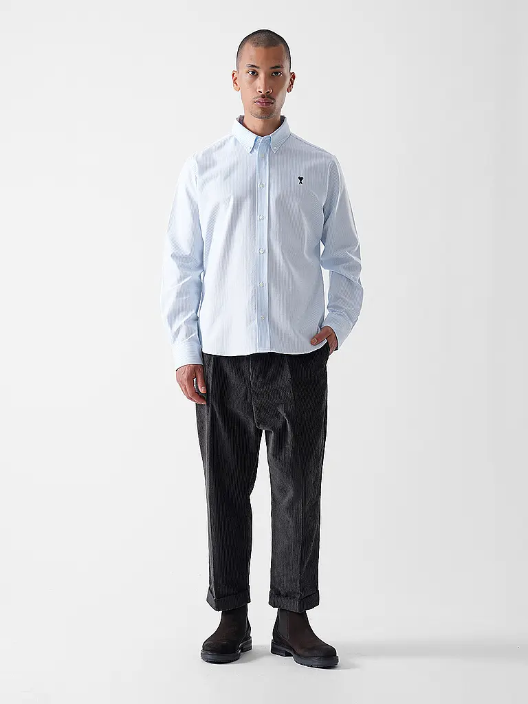 AMI PARIS | Chemise coupe classique | Bleu clair