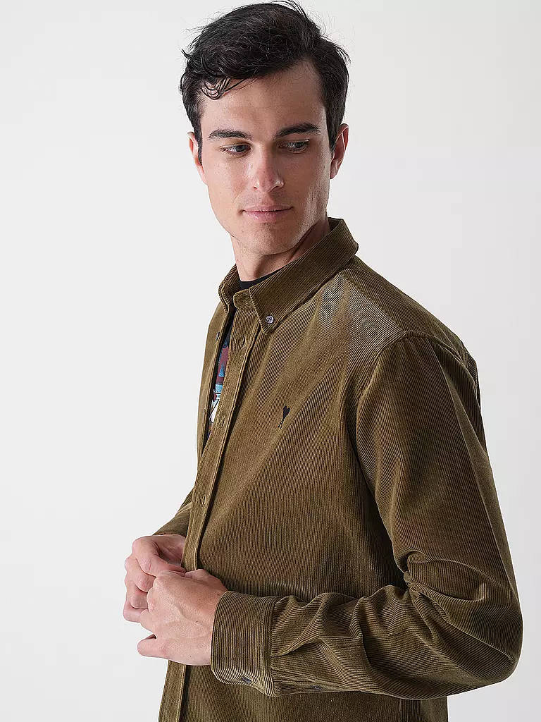 AMI PARIS | Chemise en velours côtelé | 