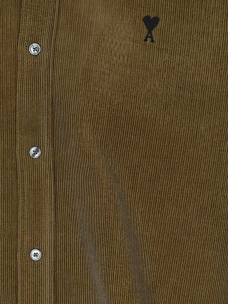 AMI PARIS | Chemise en velours côtelé | 