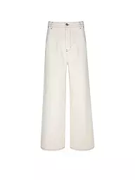 AMI PARIS | Jeans coupe droite | Crème