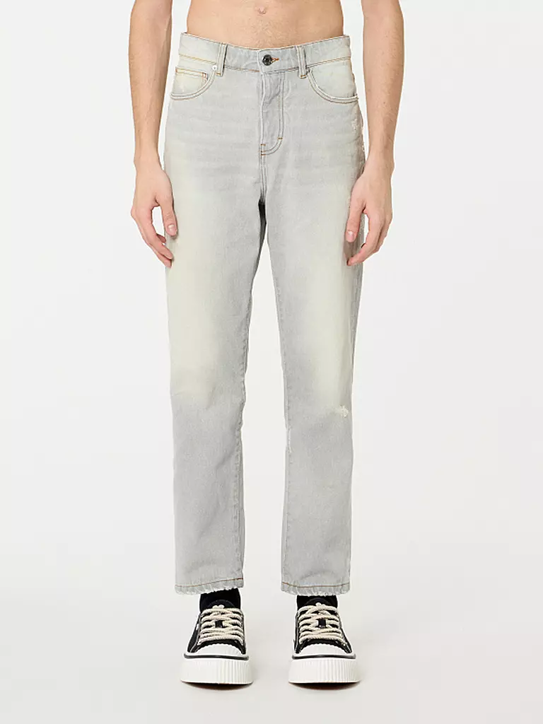 AMI PARIS | Jeans Tapered Fit | Gris clair