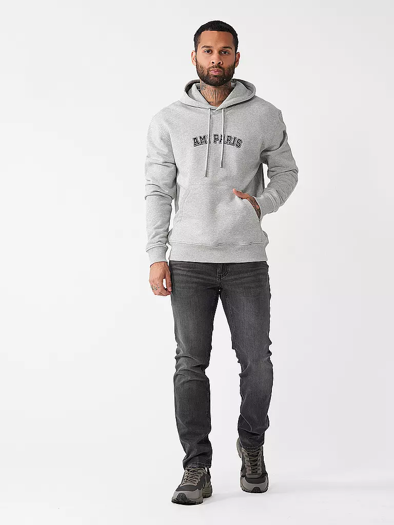 AMI PARIS | Kapuzensweater - Hoodie | Gris
