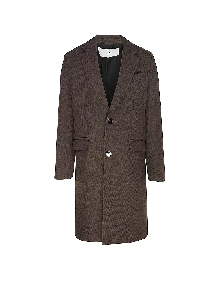 AMI PARIS | Manteau en laine | braun