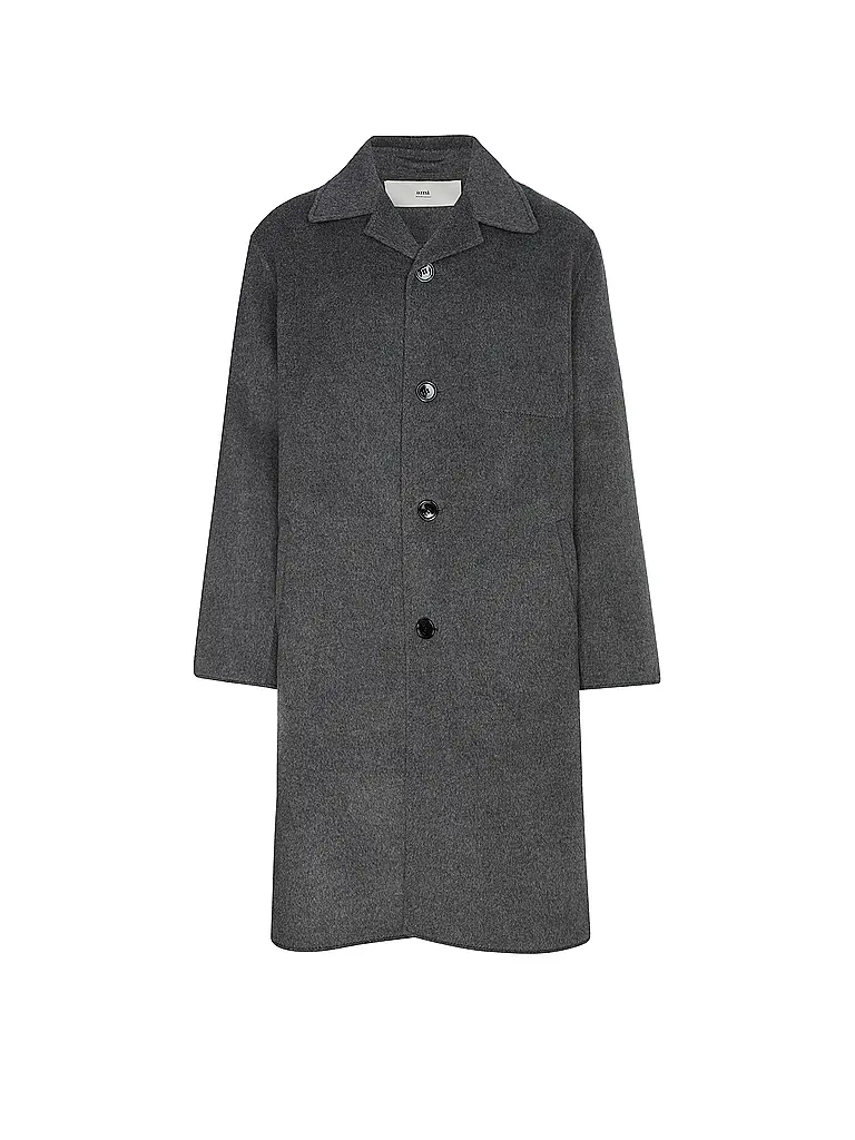 AMI PARIS | Manteau en laine | Gris
