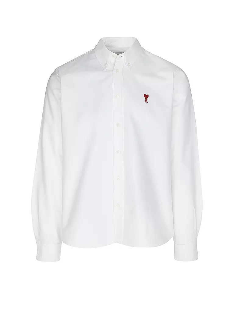 AMI PARIS | Nom du produit: Chemise
Marque: AMI PARIS
Couleur: blanc
Catégories: Mode, Homme

Longueur des manches: Manches longues
Matière: Coton
Forme du col: Col boutonné
Motif: Uni
Coupe (vêtement d'extérieur): Regular
Style: Tendance
Détails: Logo

Chemise | Blanc