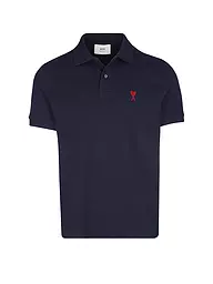 AMI PARIS | Nom du produit: Poloshirt | Bleu foncé