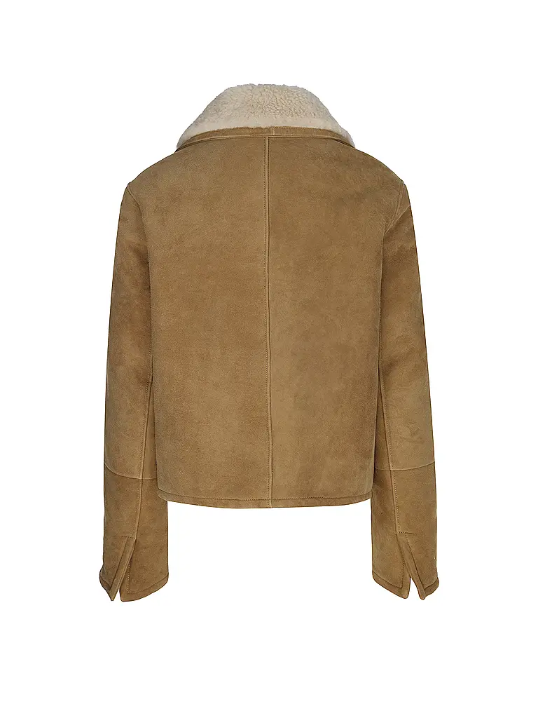 AMI PARIS | Nom du produit: Veste en cuir | Beige