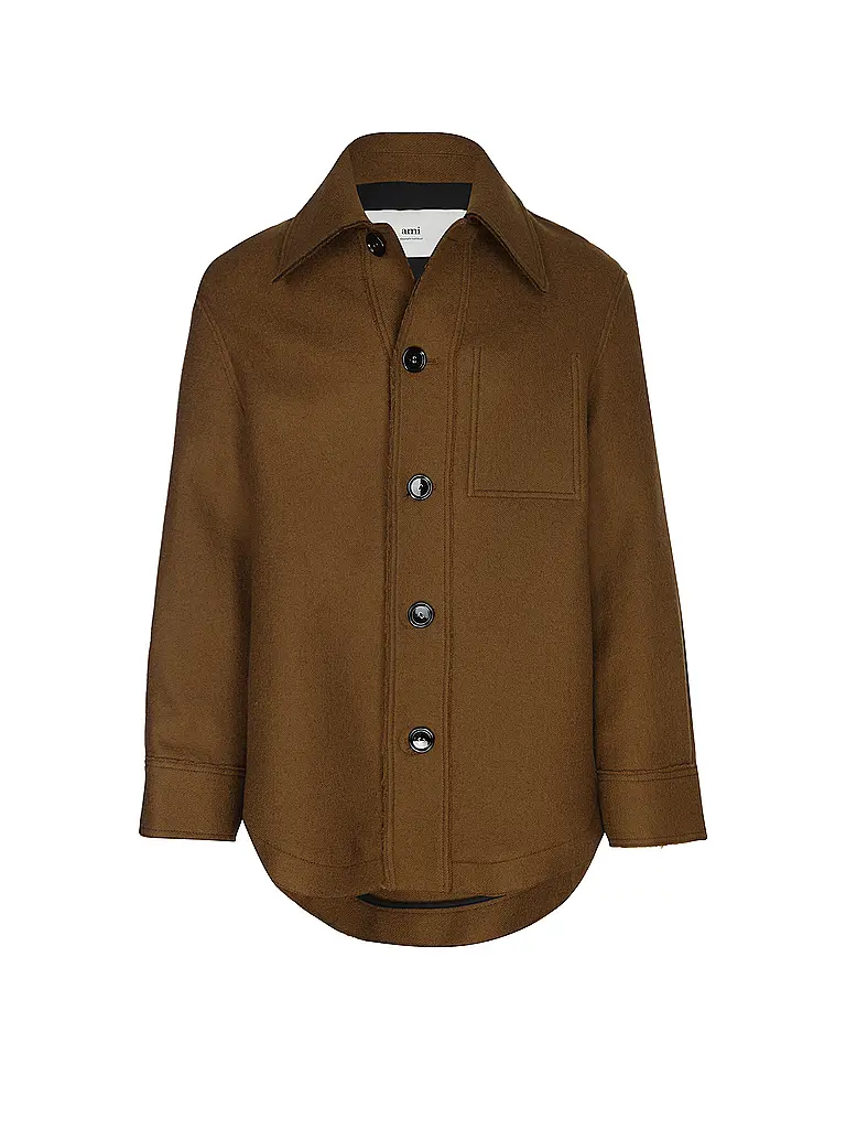AMI PARIS | Nom du produit : Overshirt | Camel