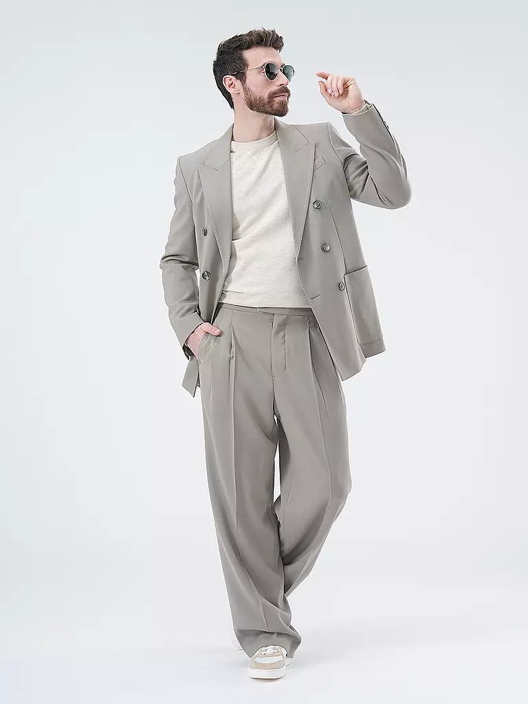 AMI PARIS | Pantalon de costume | beige