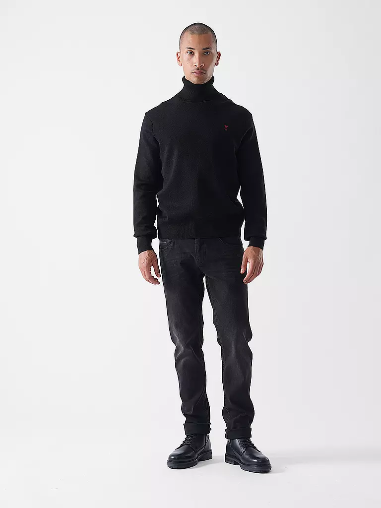 AMI PARIS | Pull à col roulé | Noir
