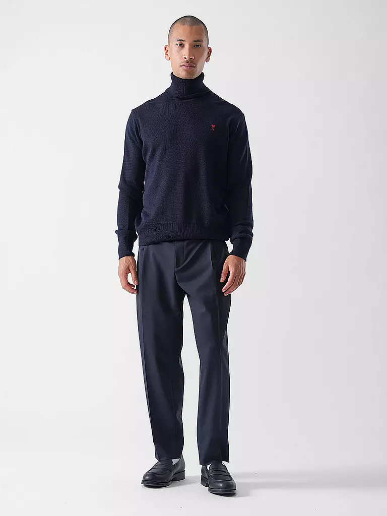 AMI PARIS | Pull à col roulé | dunkelblau