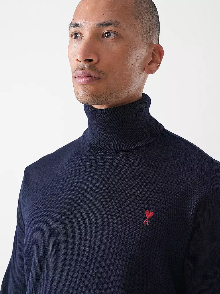 AMI PARIS | Pull à col roulé | dunkelblau