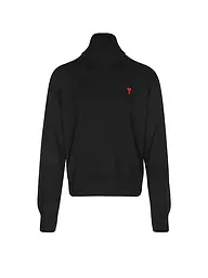 AMI PARIS | Rollkragenpullover | Noir