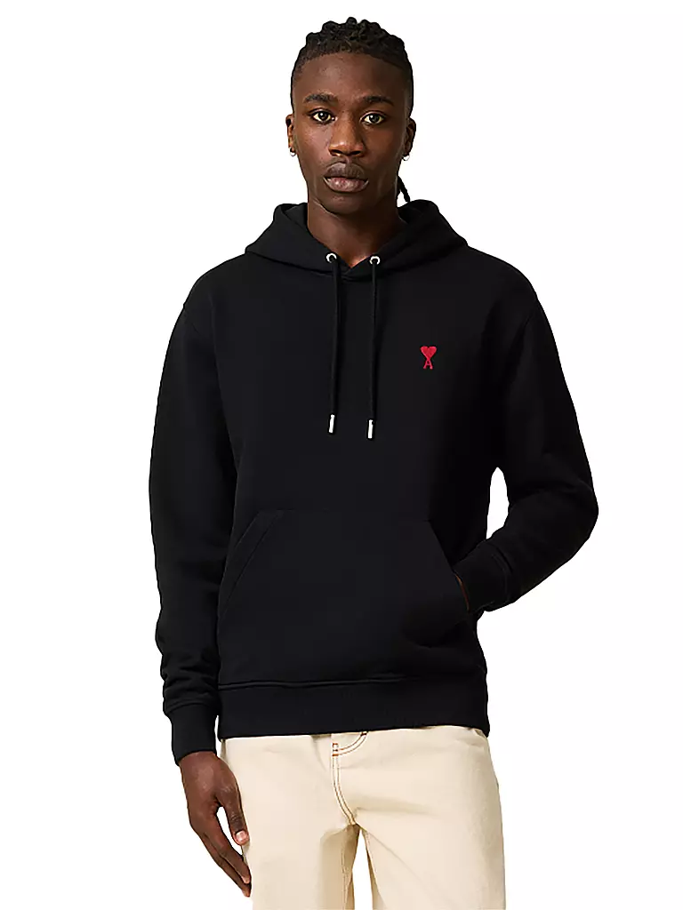 AMI PARIS | Sweat à capuche - Hoodie | schwarz