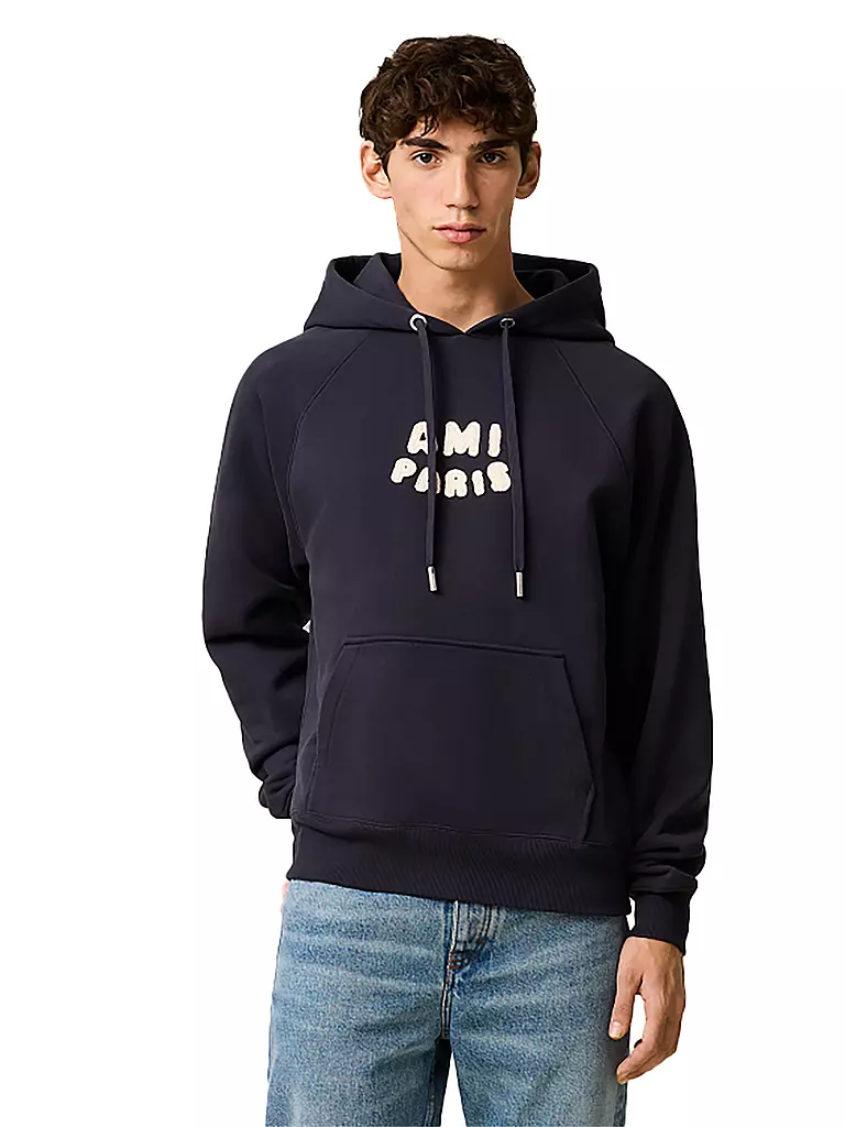 AMI PARIS | Sweat à capuche - Hoodie | Bleu