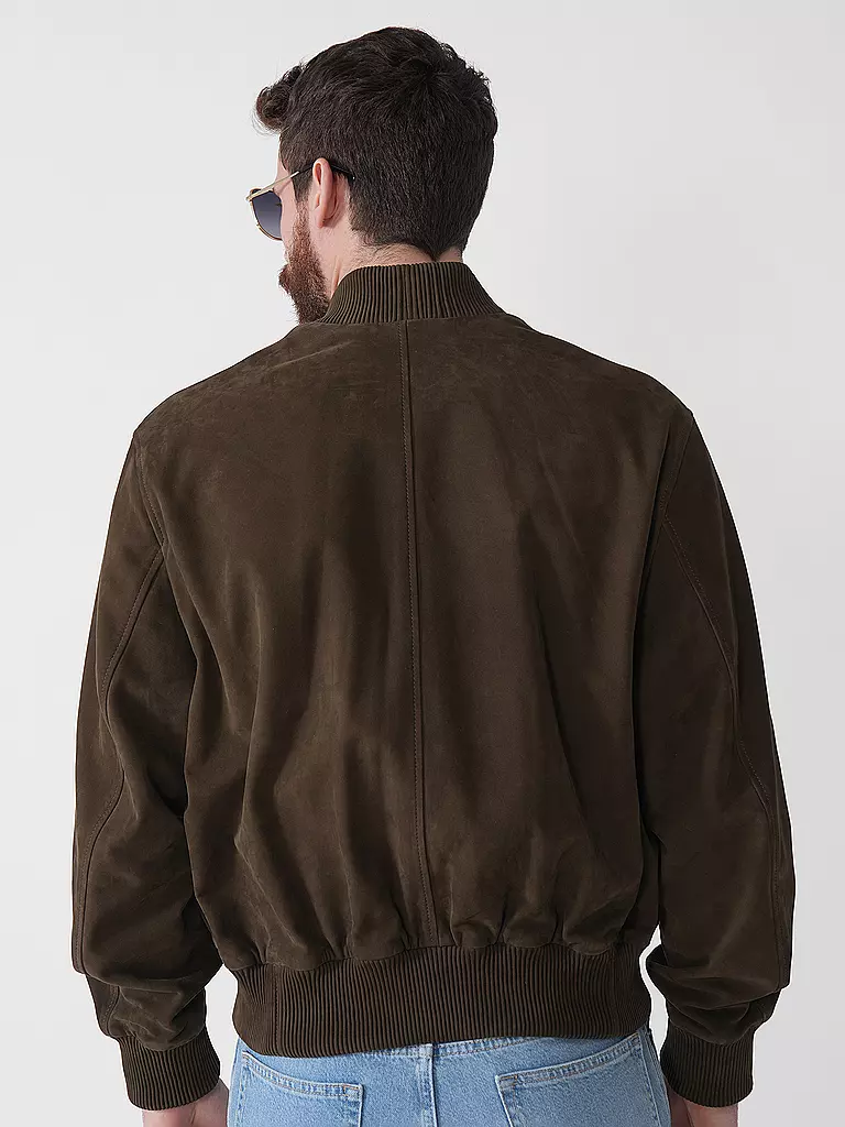 AMI PARIS | Veste en cuir | 