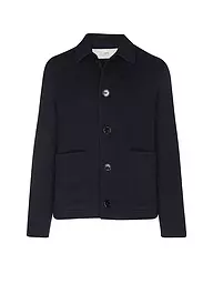 AMI PARIS | Wolljacke | Bleu foncé