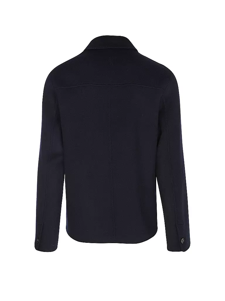 AMI PARIS | Wolljacke | Bleu foncé