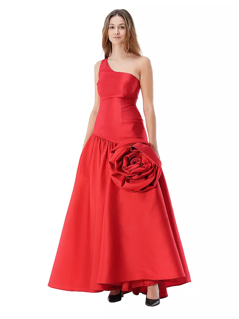 ANELIA PESCHEV | Robe de soirée BACCARA | rot