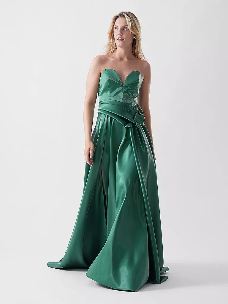 ANELIA PESCHEV | Robe de soirée DIANA | petrol