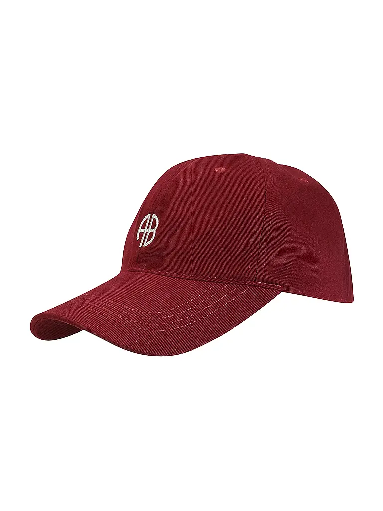 ANINE BING | Casquette JEREMY | Rouge foncé