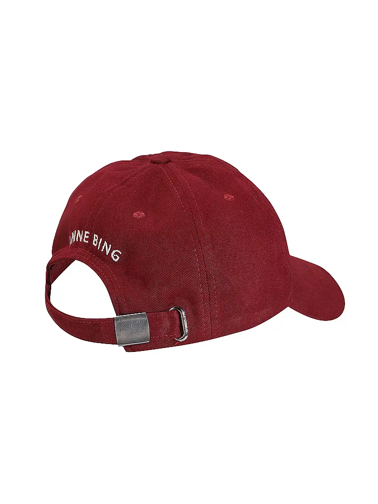 ANINE BING | Casquette JEREMY | Rouge foncé