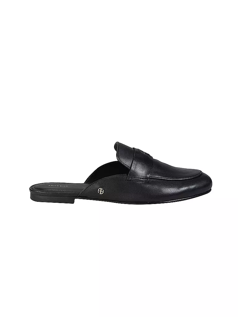 ANINE BING | Chaussures en cuir - Mules à enfiler CORRINE | schwarz