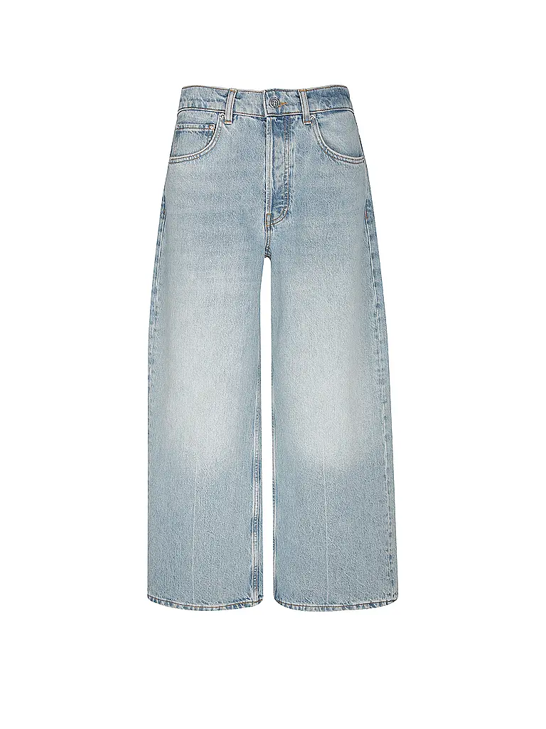 ANINE BING | Jeans Wide Leg 7/8 HEATH | blau