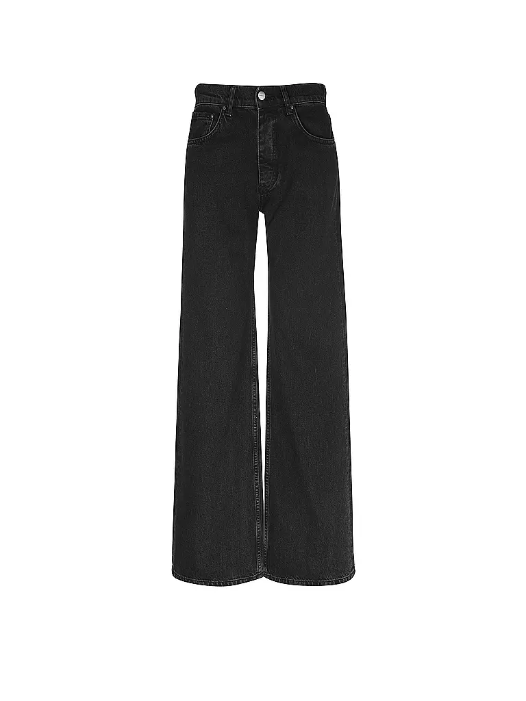ANINE BING | Jeans Wide Leg HUGH | Noir