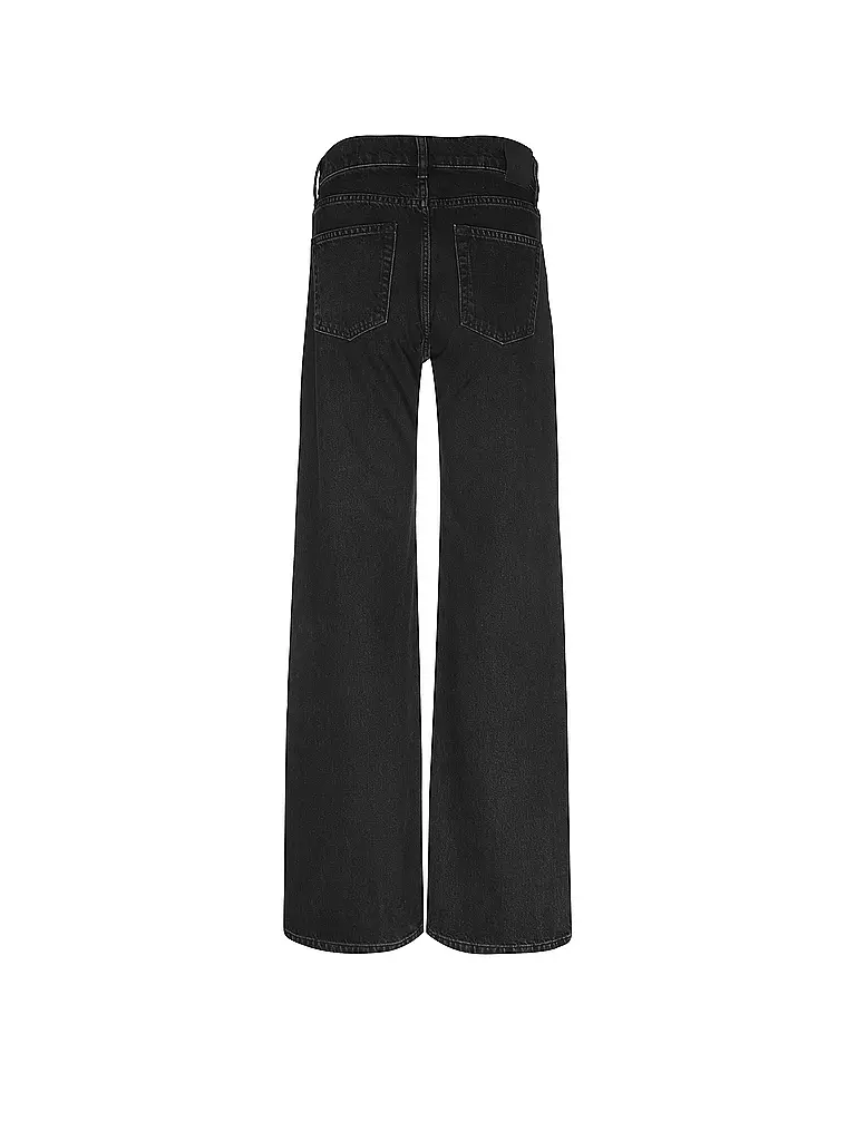 ANINE BING | Jeans Wide Leg HUGH | Noir